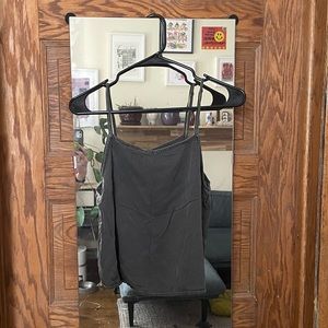 Vintage gap grey square neck tank top